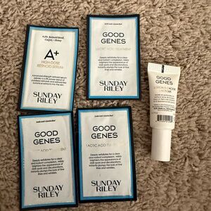 Sunday Riley Skincare Set Good Genes Travel and Sample Size